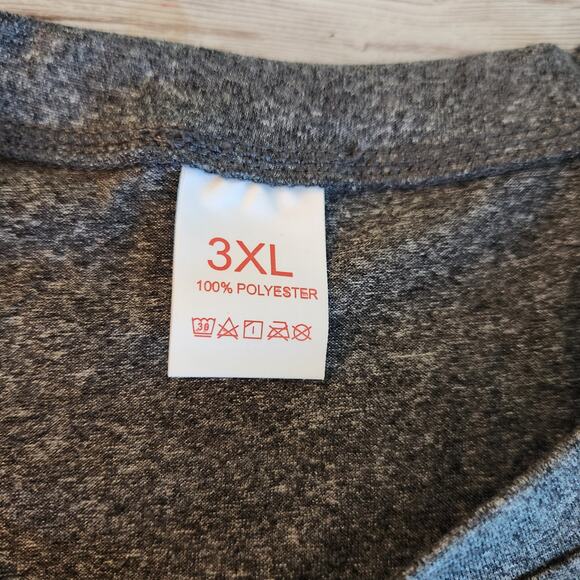 Heather Grey OCD "Obsessive Cat Disorder" T-Shirt 3X NWT - Picture 5 of 8